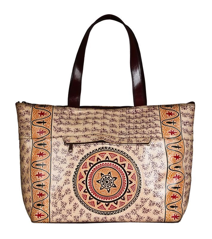 Tote Bag - Shantiniketan Leather Bag